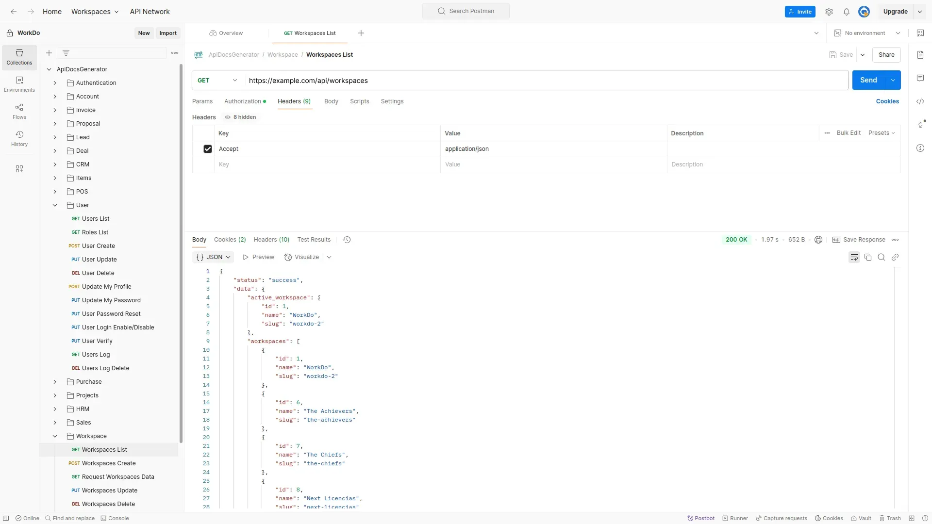 API Docs Api Docs