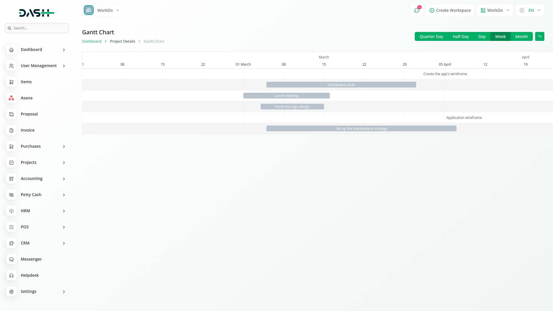 Asana Project Management