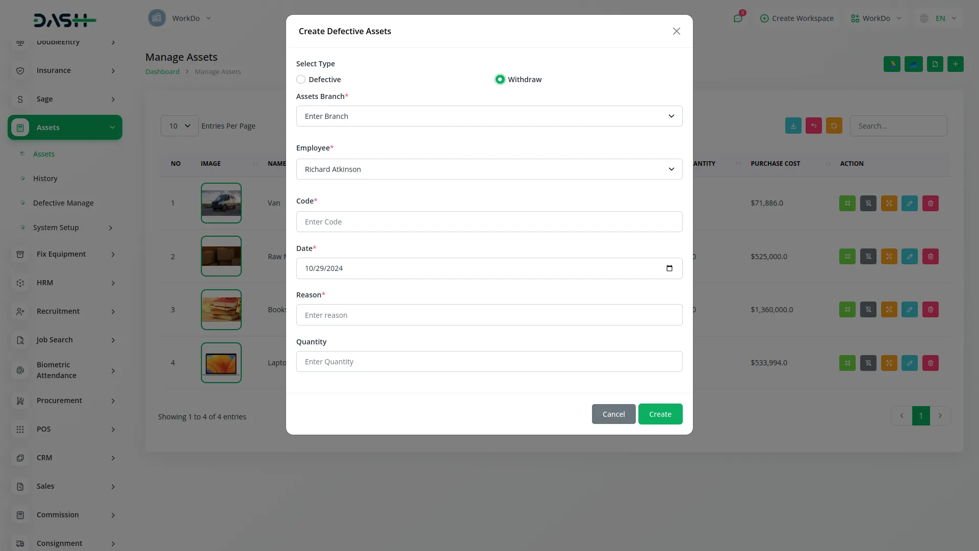 Assets Integration