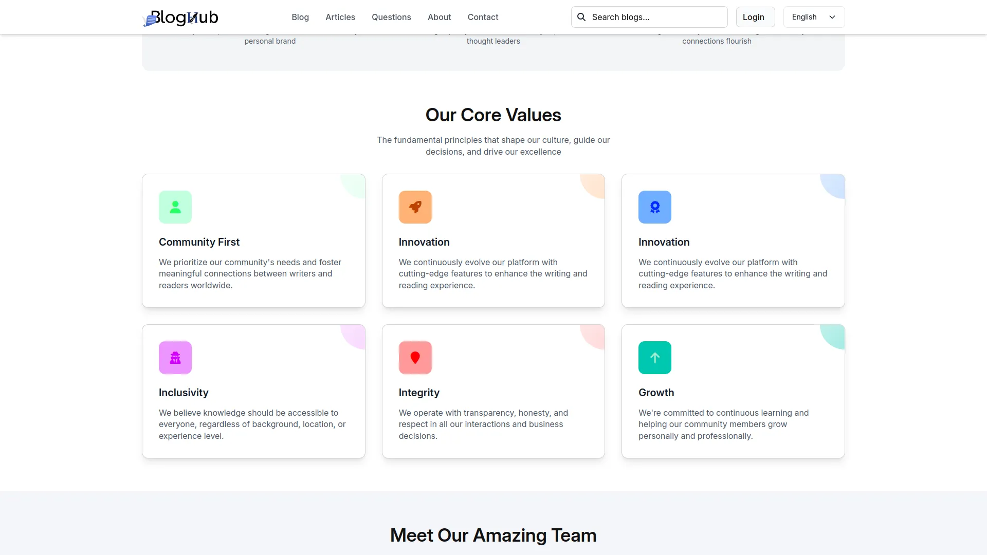 blog and article