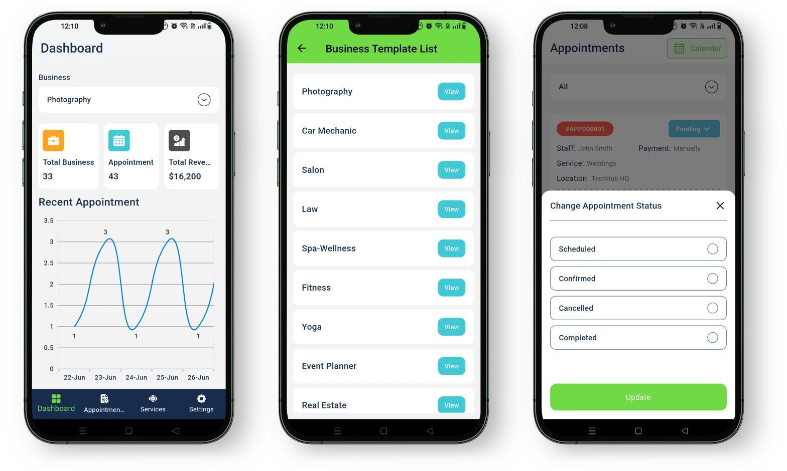 Appointment Tracking