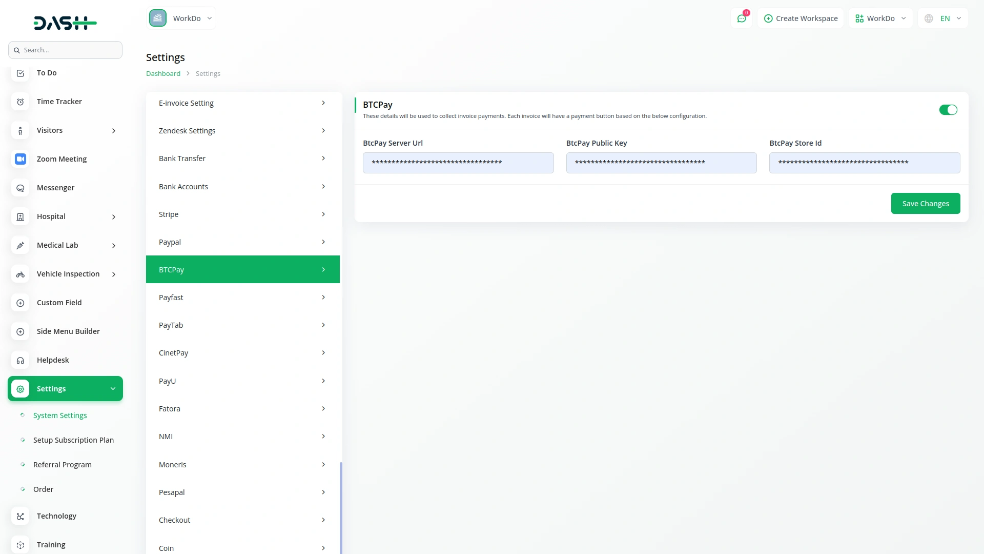 btcpay Btcpay