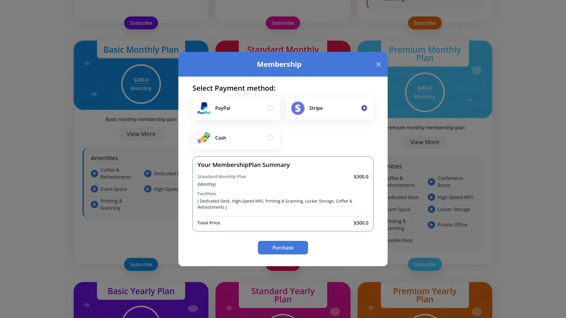 Coworking Space Management