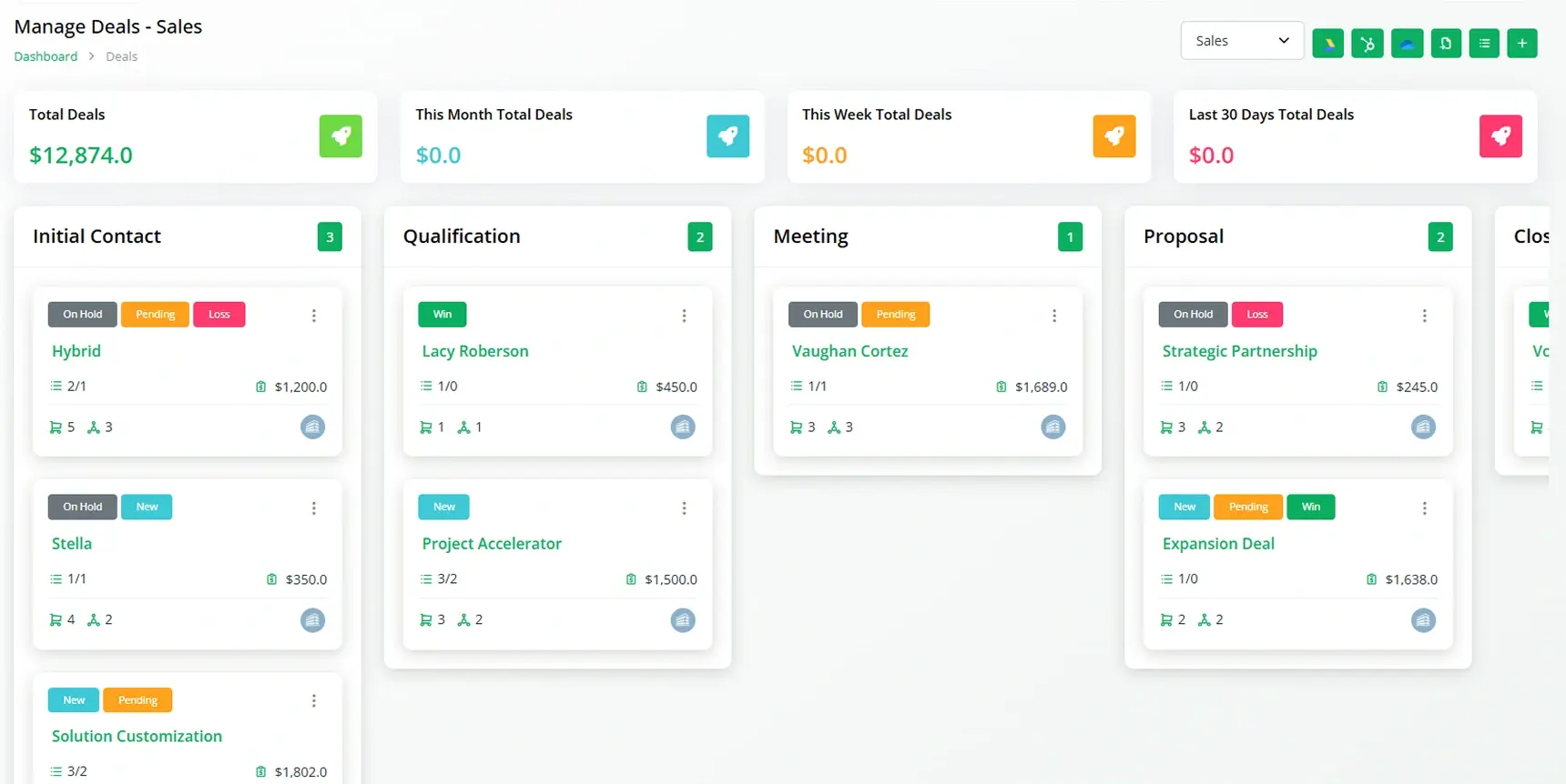 CRM - Customer Relationship Management System Crm - Customer Relationship Management System