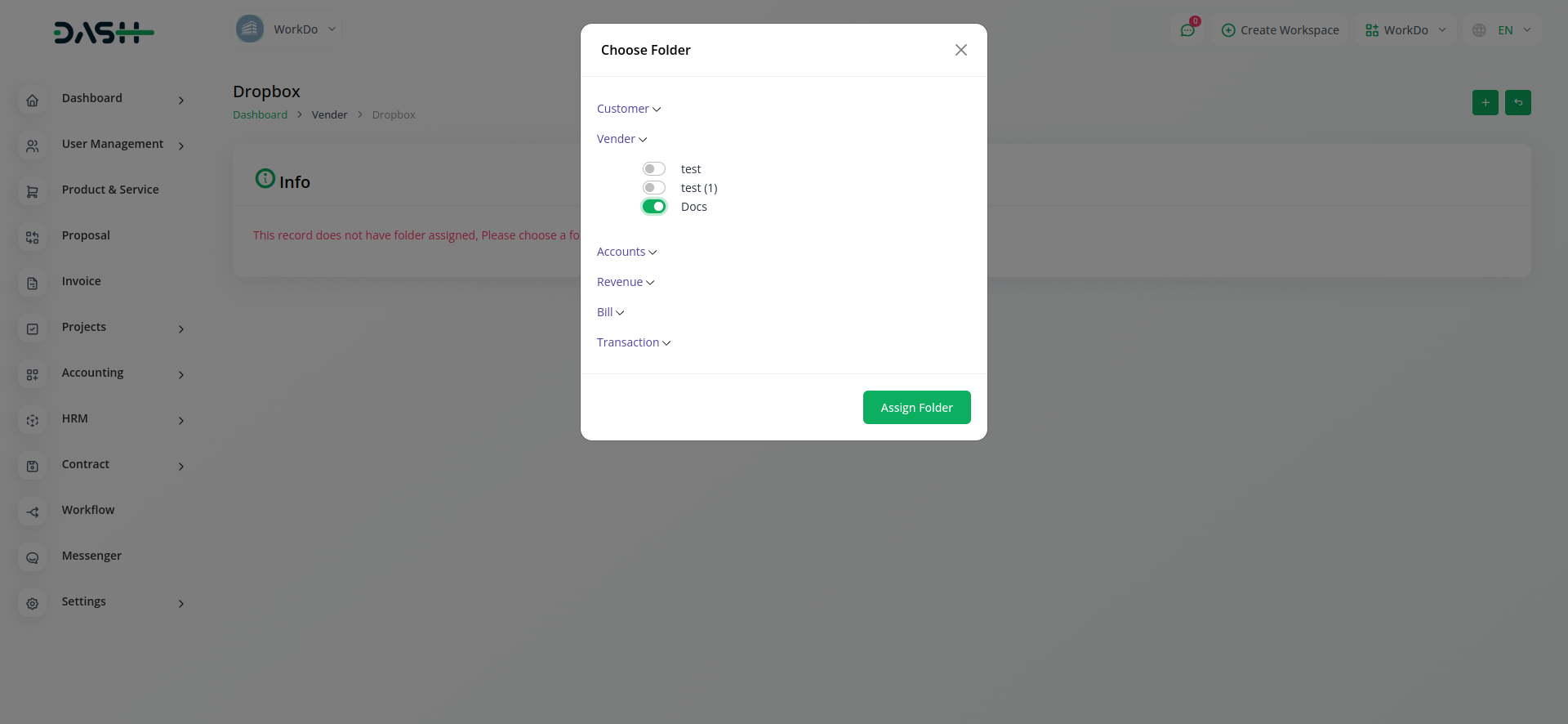Onedrive Dash Saas