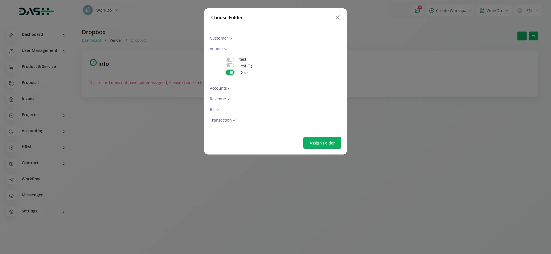 Onedrive Dash Saas
