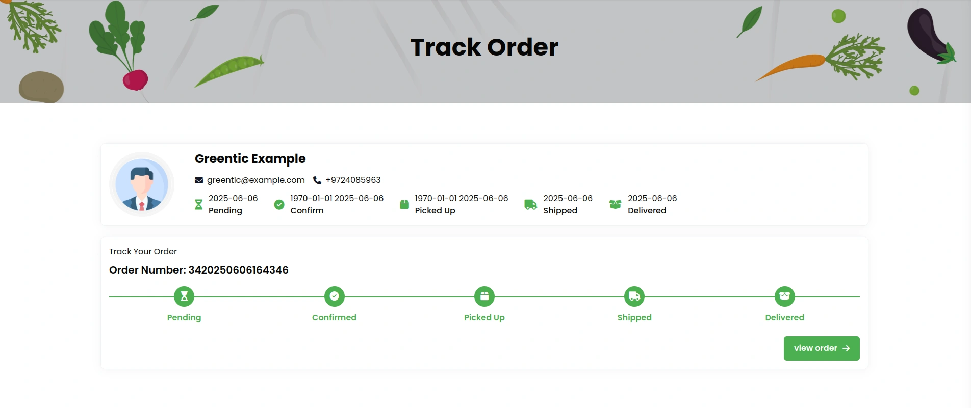 track order with order management system Track Order With Order Management System