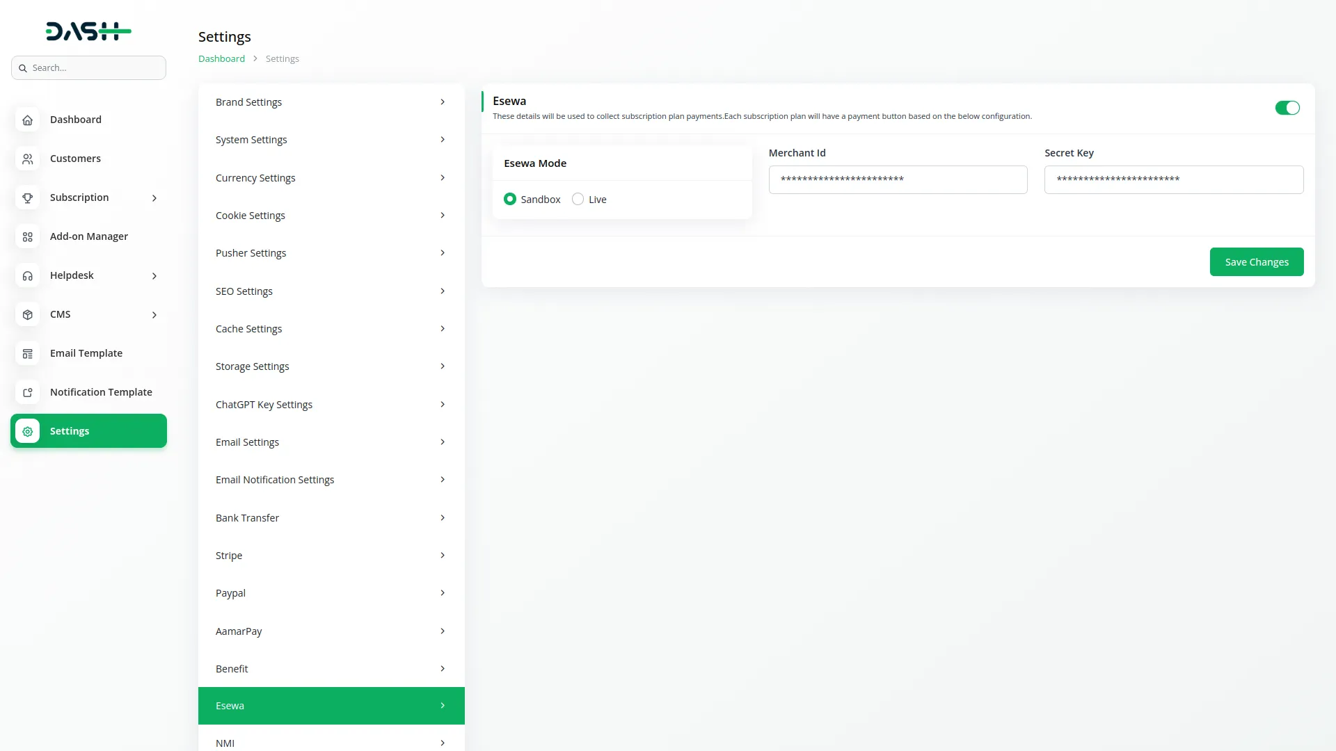 Payment Gateway esewa Esewa