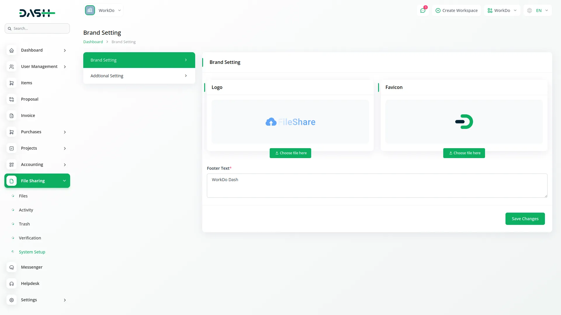 File Sharing Integration File Sharing Integration