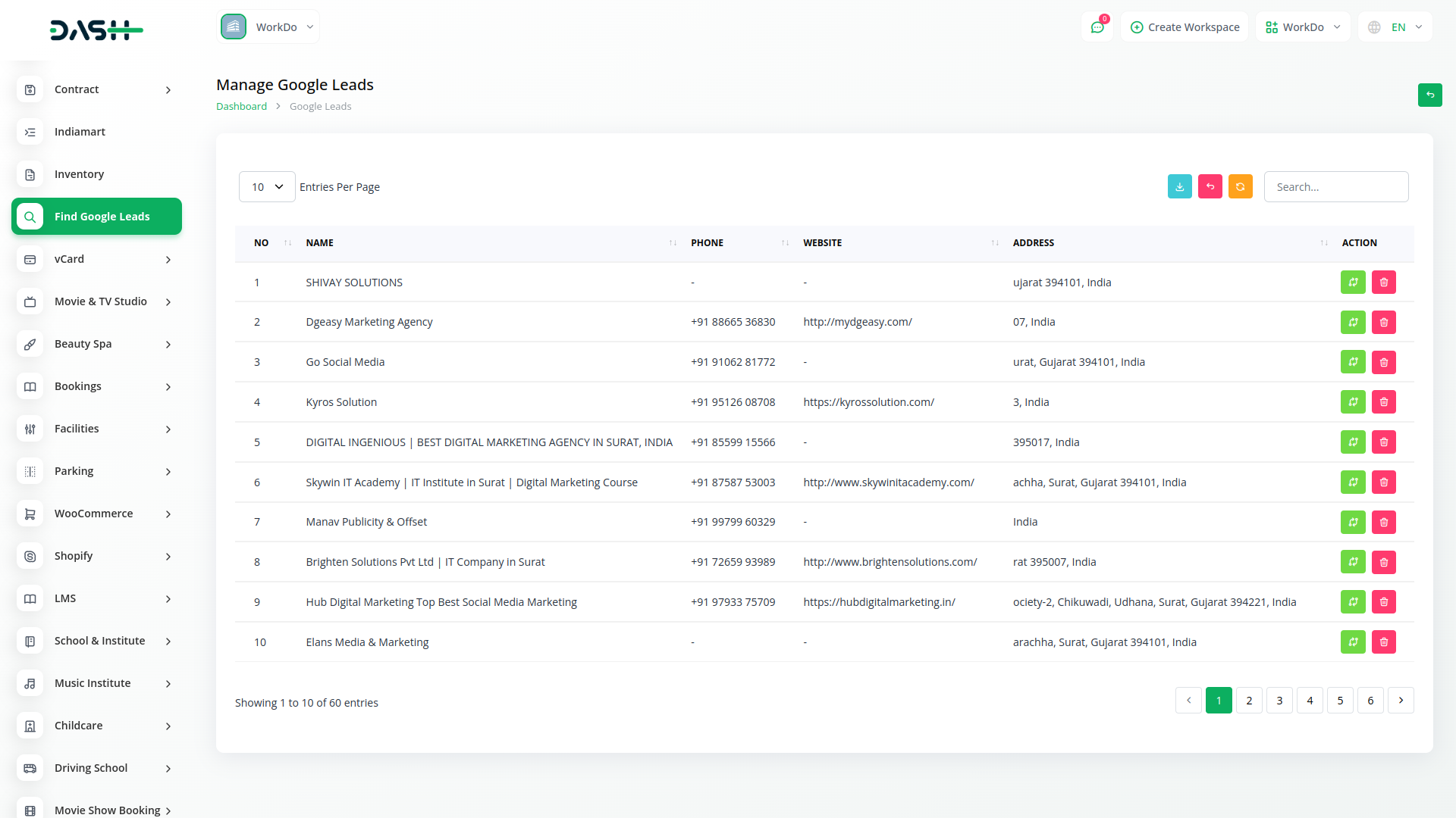 Find Google Leads