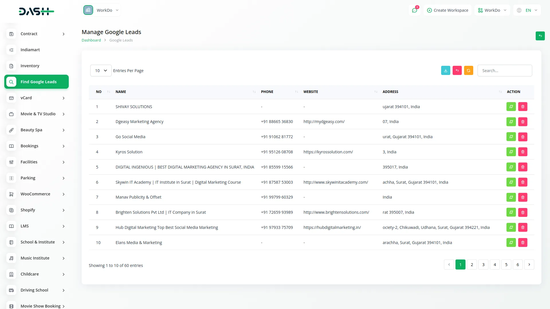 Find Google Leads