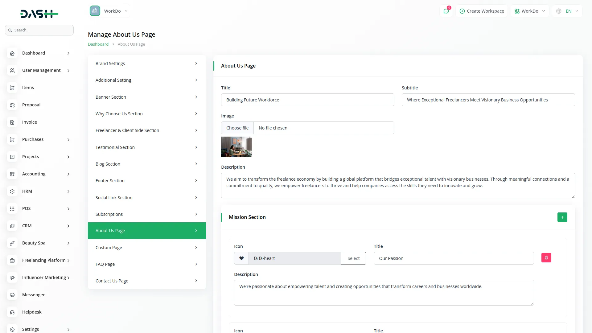 freelancing platform
