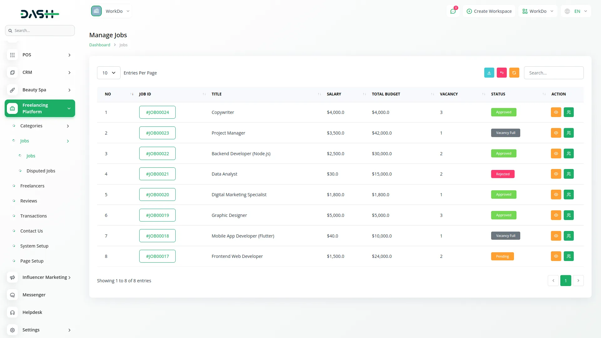 freelancing platform