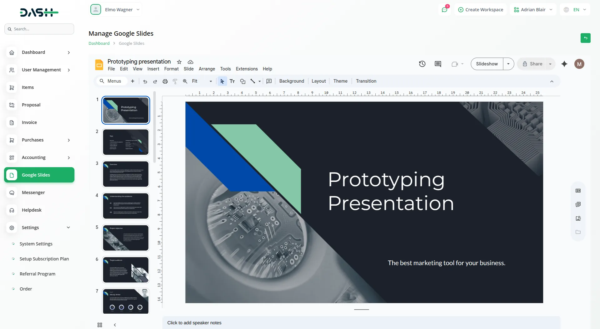 Google Slides Google Slides