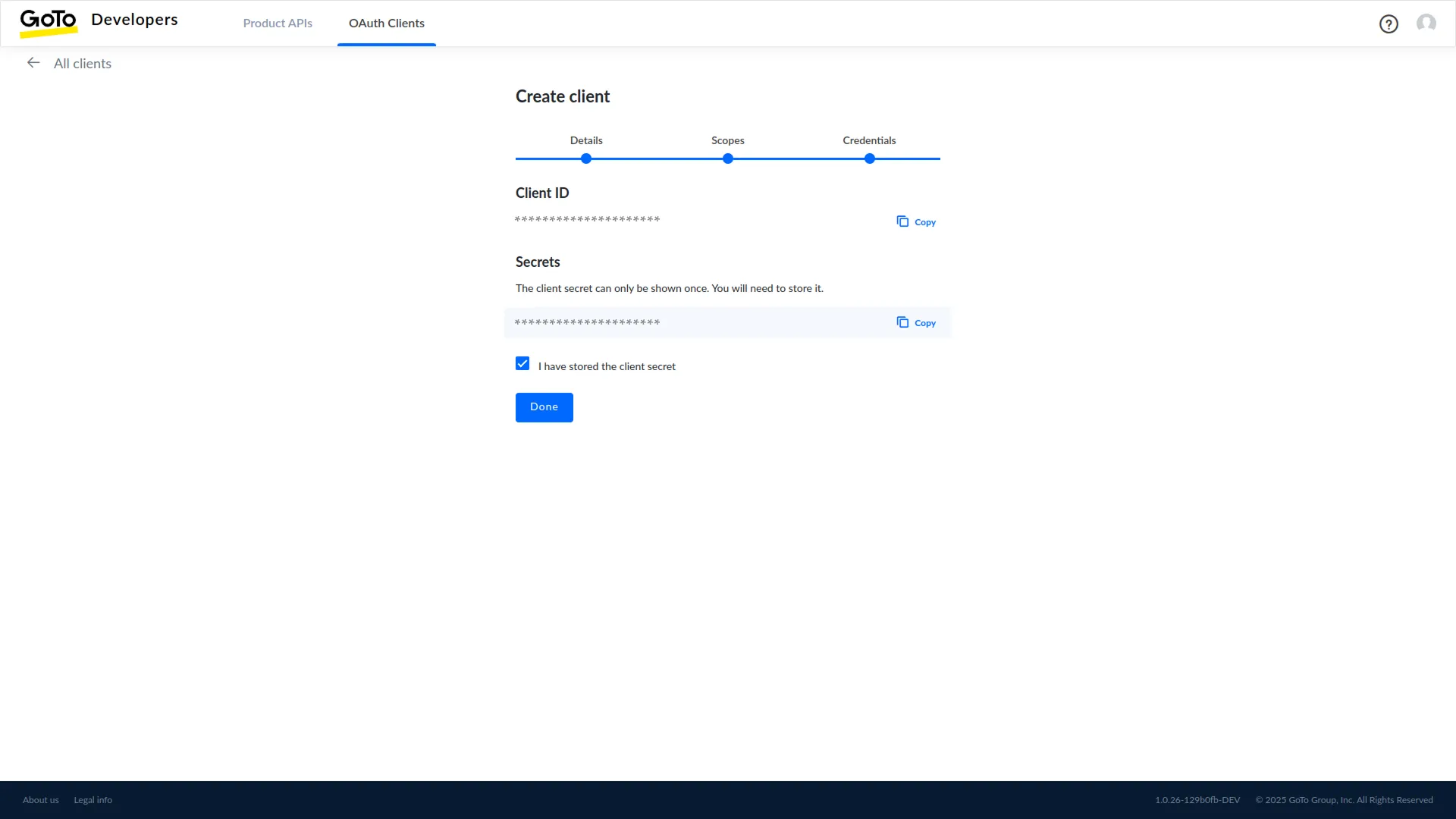 How To Generate Credentials in GoTo 14 Goto-Meeting