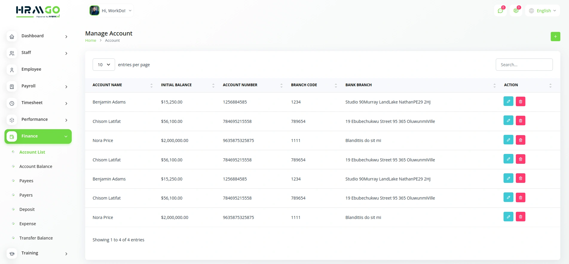 Hr account Manage and payroll software Hr Account Manage And Payroll Software