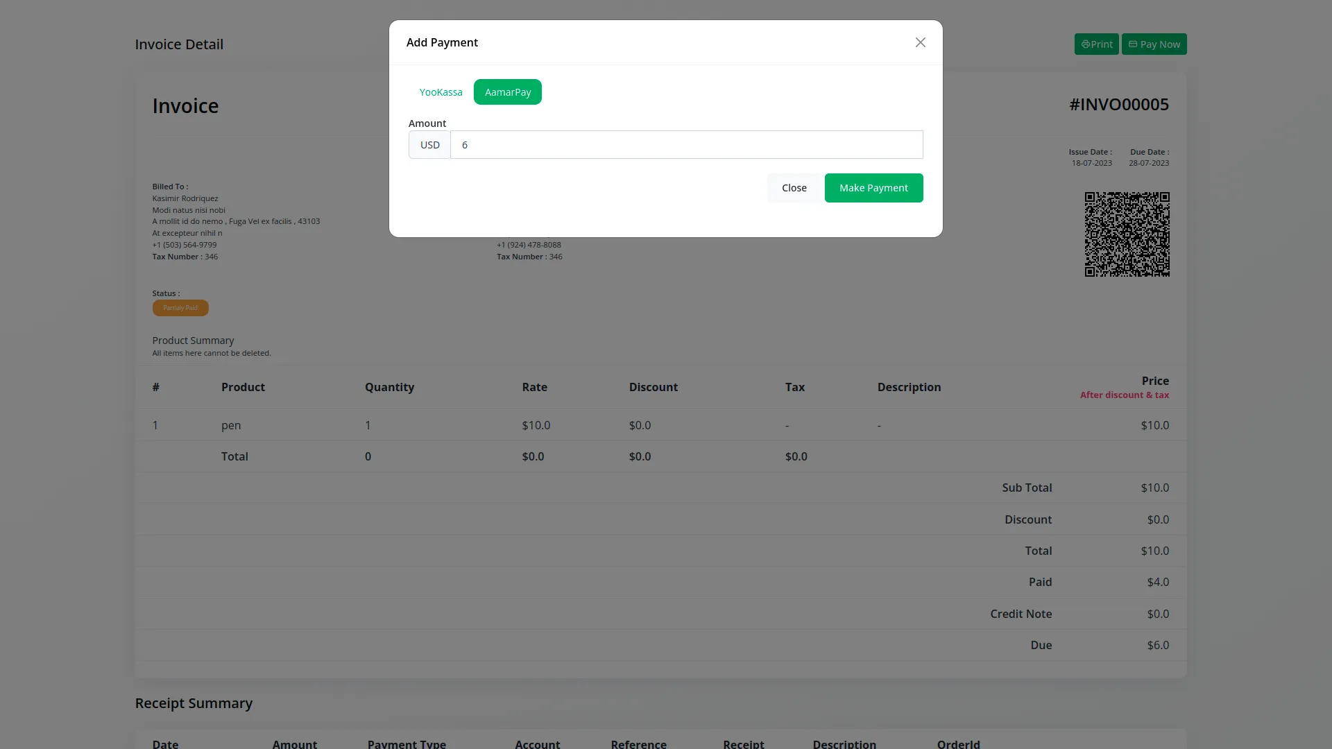 Payment Gateway aamarPay 4 Aamarpay