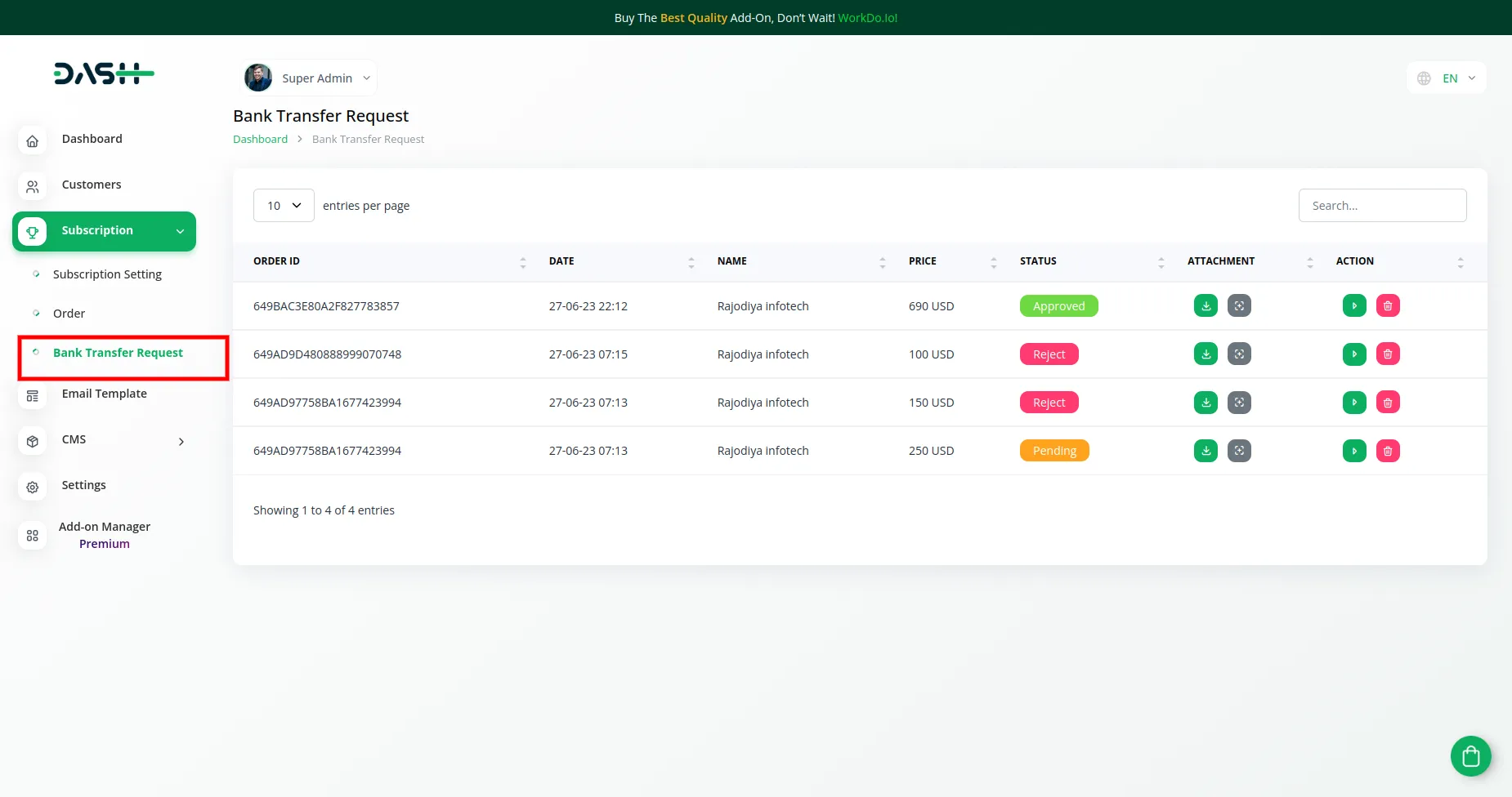 WorkDo Dash: Simplifying Your Business Operations! 18 Workdo Dash