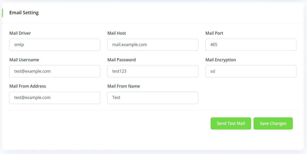 email smtp settings Email Smtp Settings