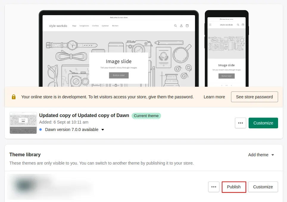 Setup Upload Zip