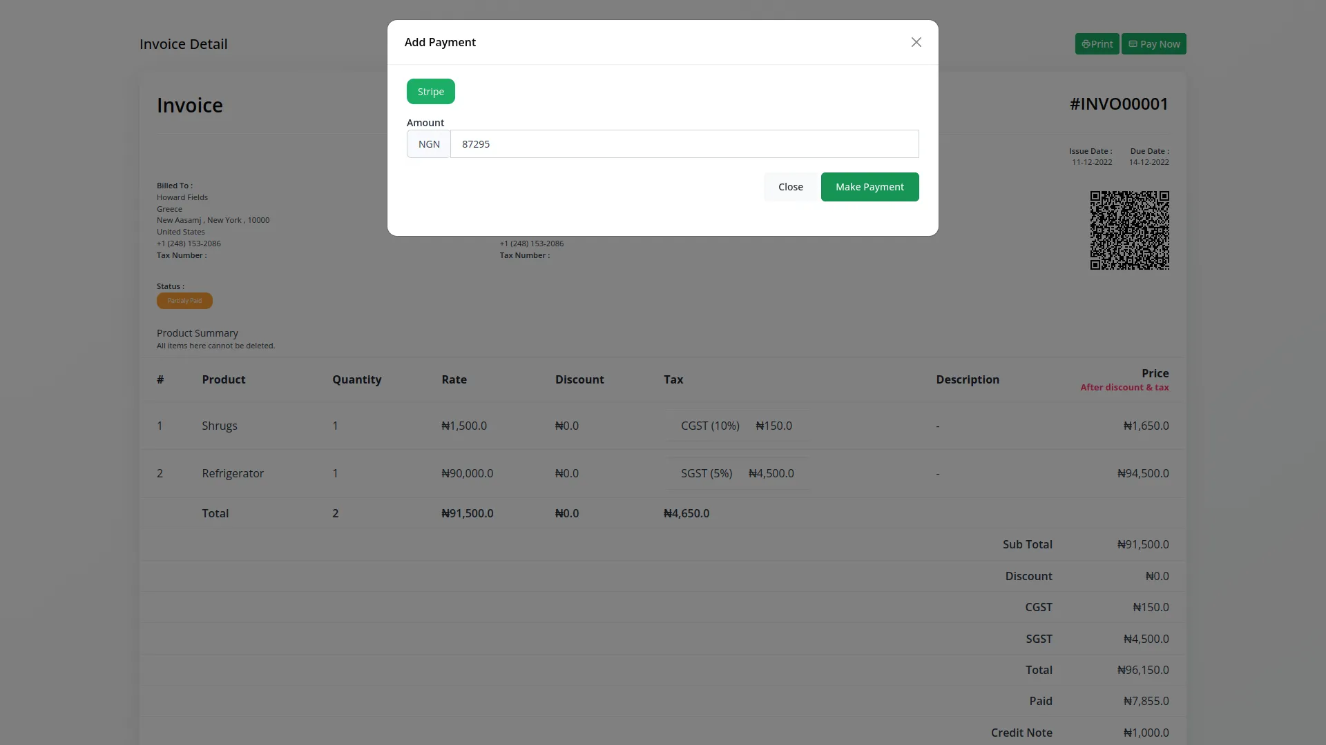 Payment Gateway Stripe 4 Stripe