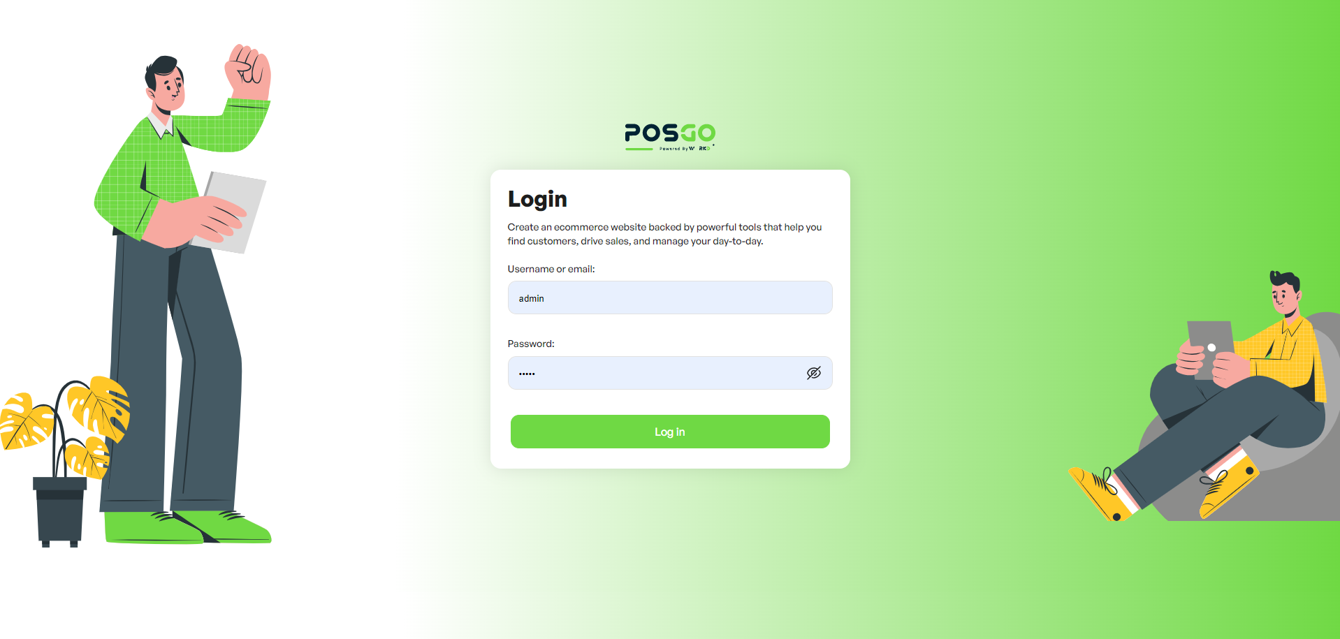 Login Screen