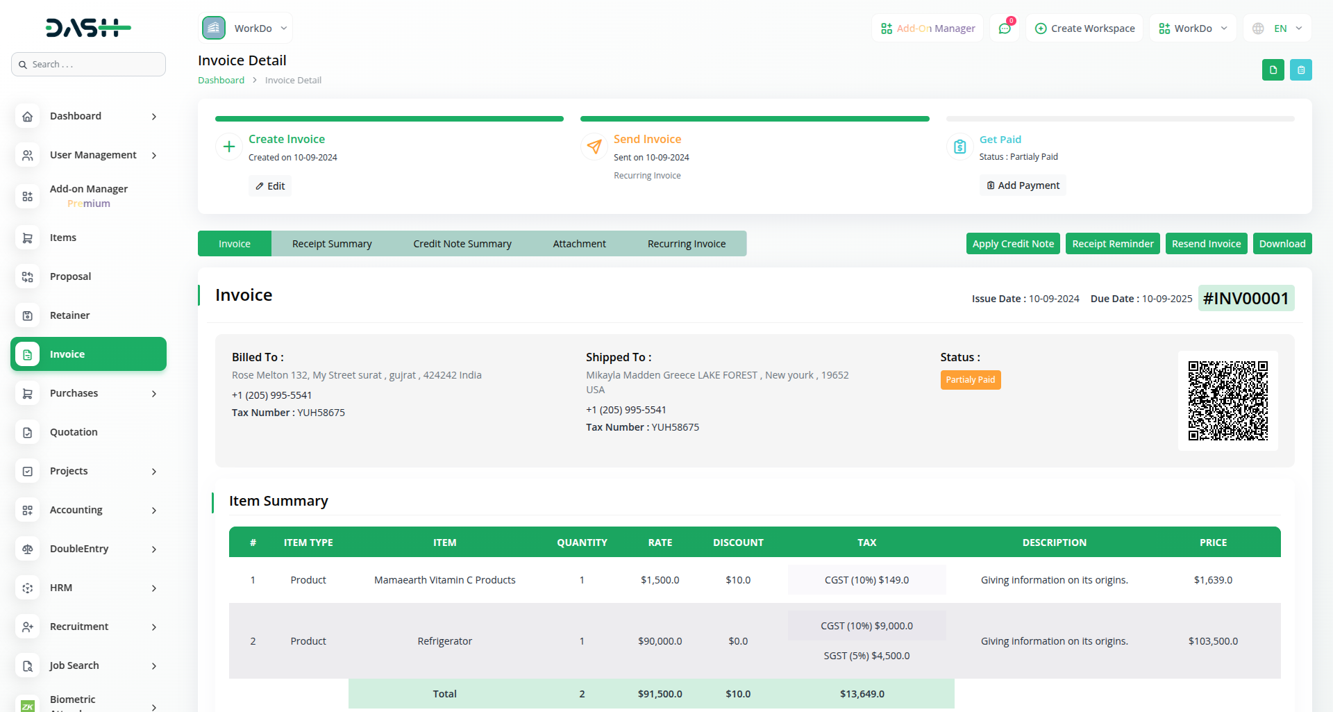Inventory Dash Saas
