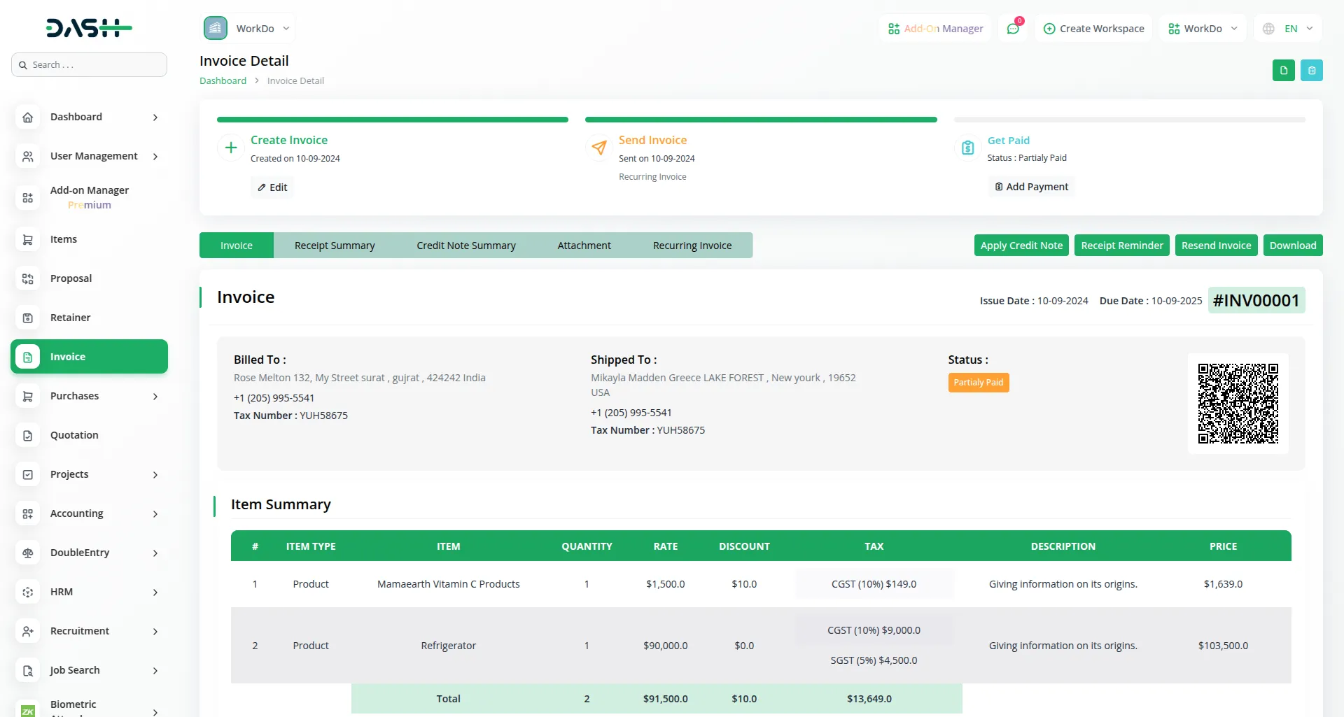 Inventory Dash Saas