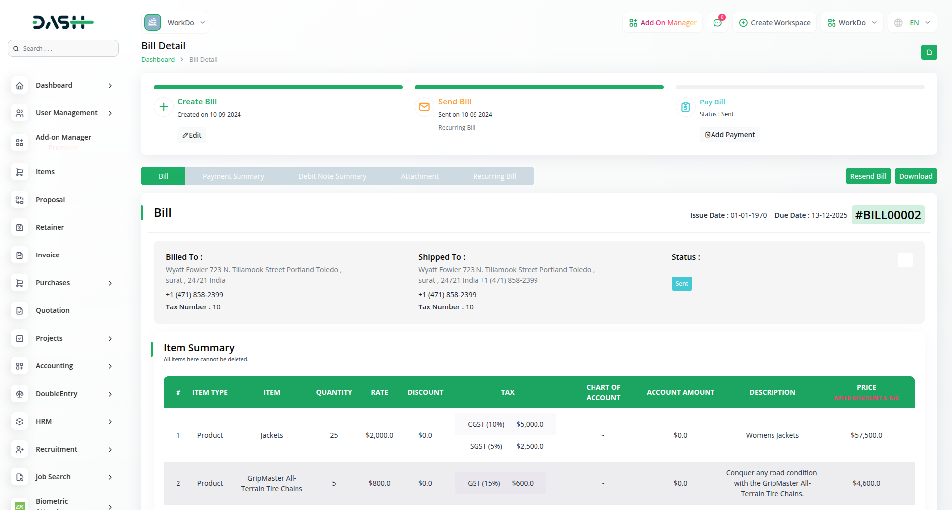 Inventory Dash Saas