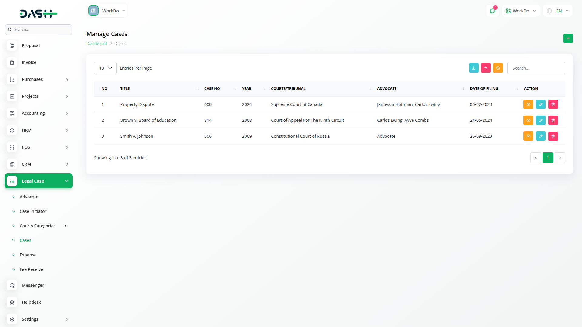 legal case management Legal Case Management