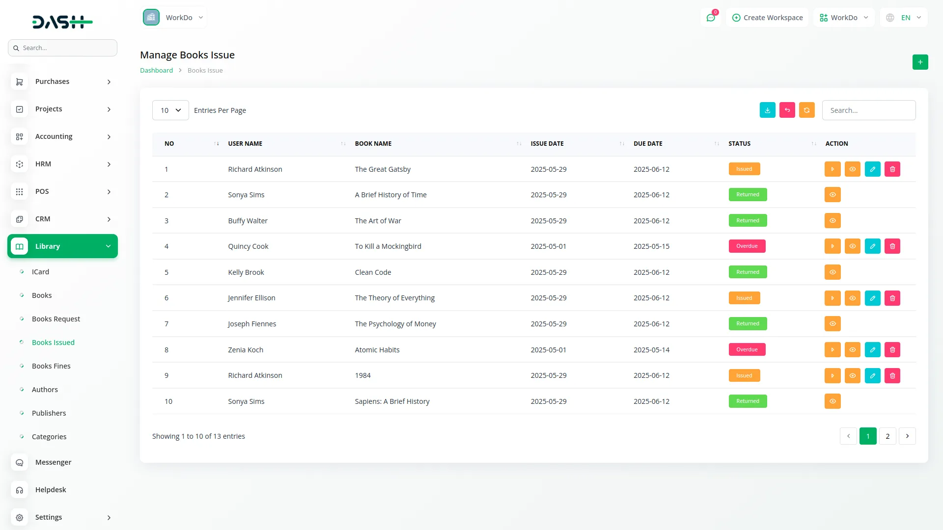 library management Library Management