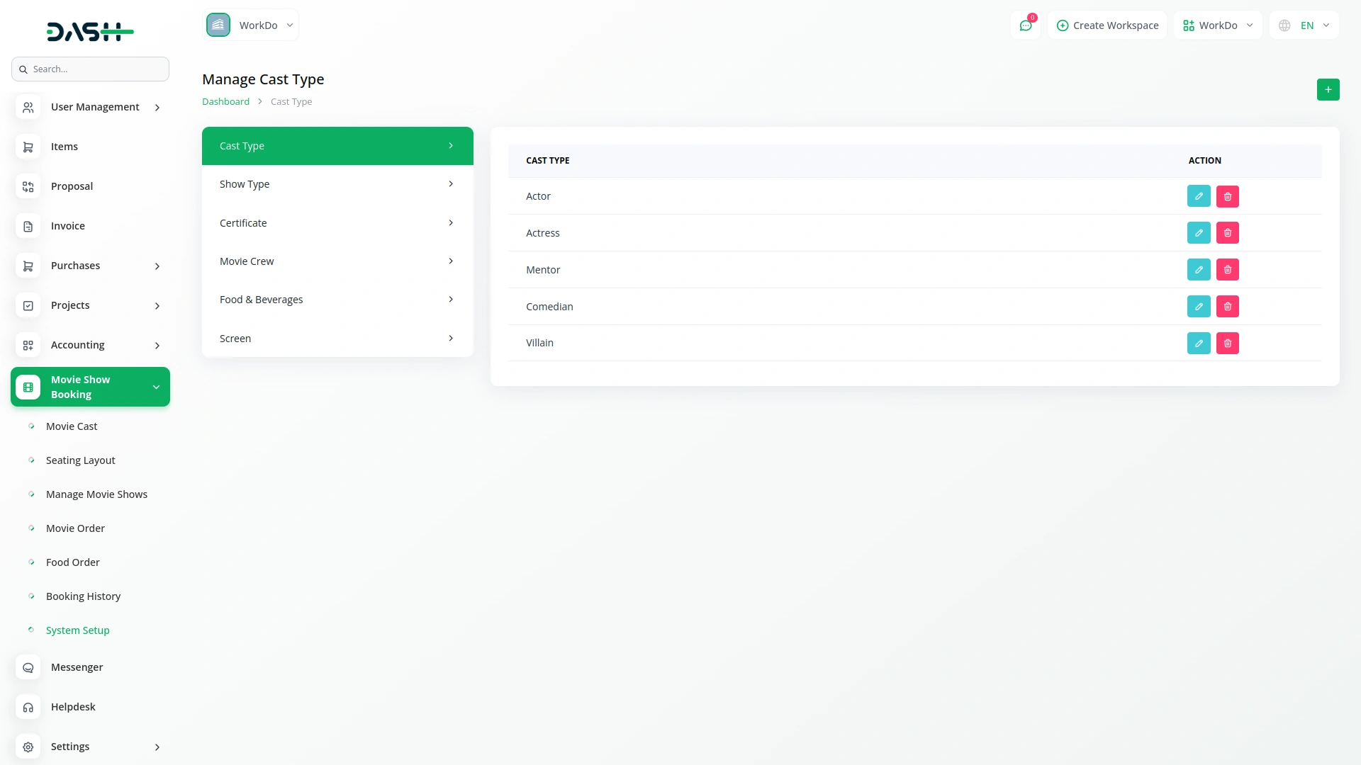 Movie Show Booking System Movie Show Booking System