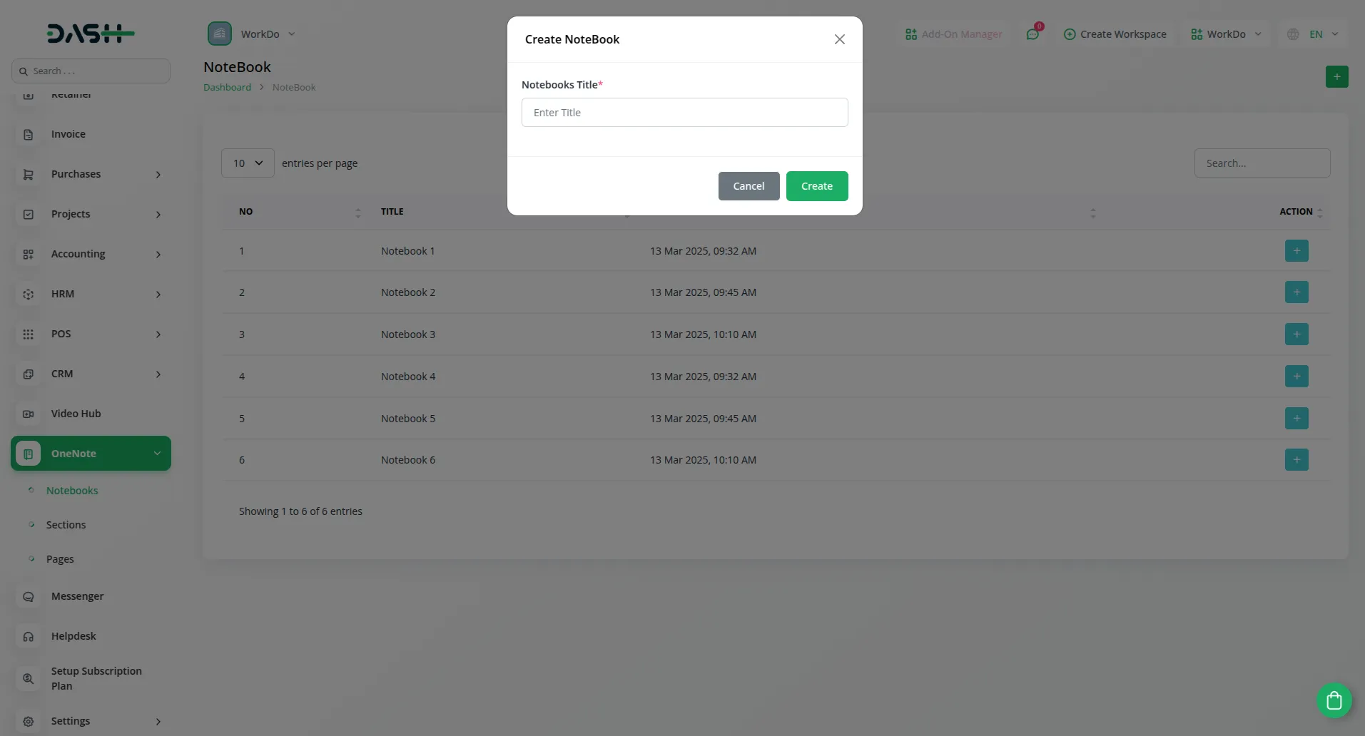 Onenote Dash2