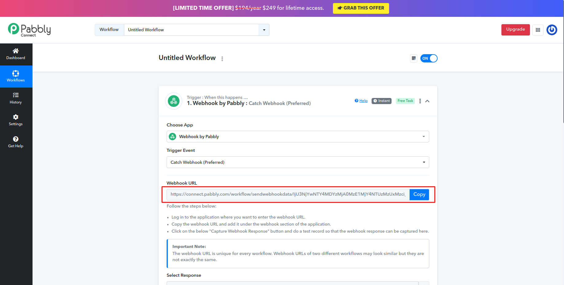 Pabbly Connectin Dash SaaS Pabbly Connect Dash Saas