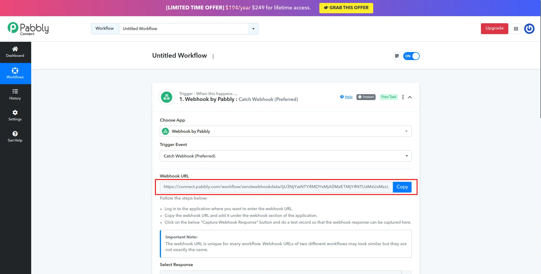 Pabbly Connectin Dash SaaS Pabbly Connect Dash Saas