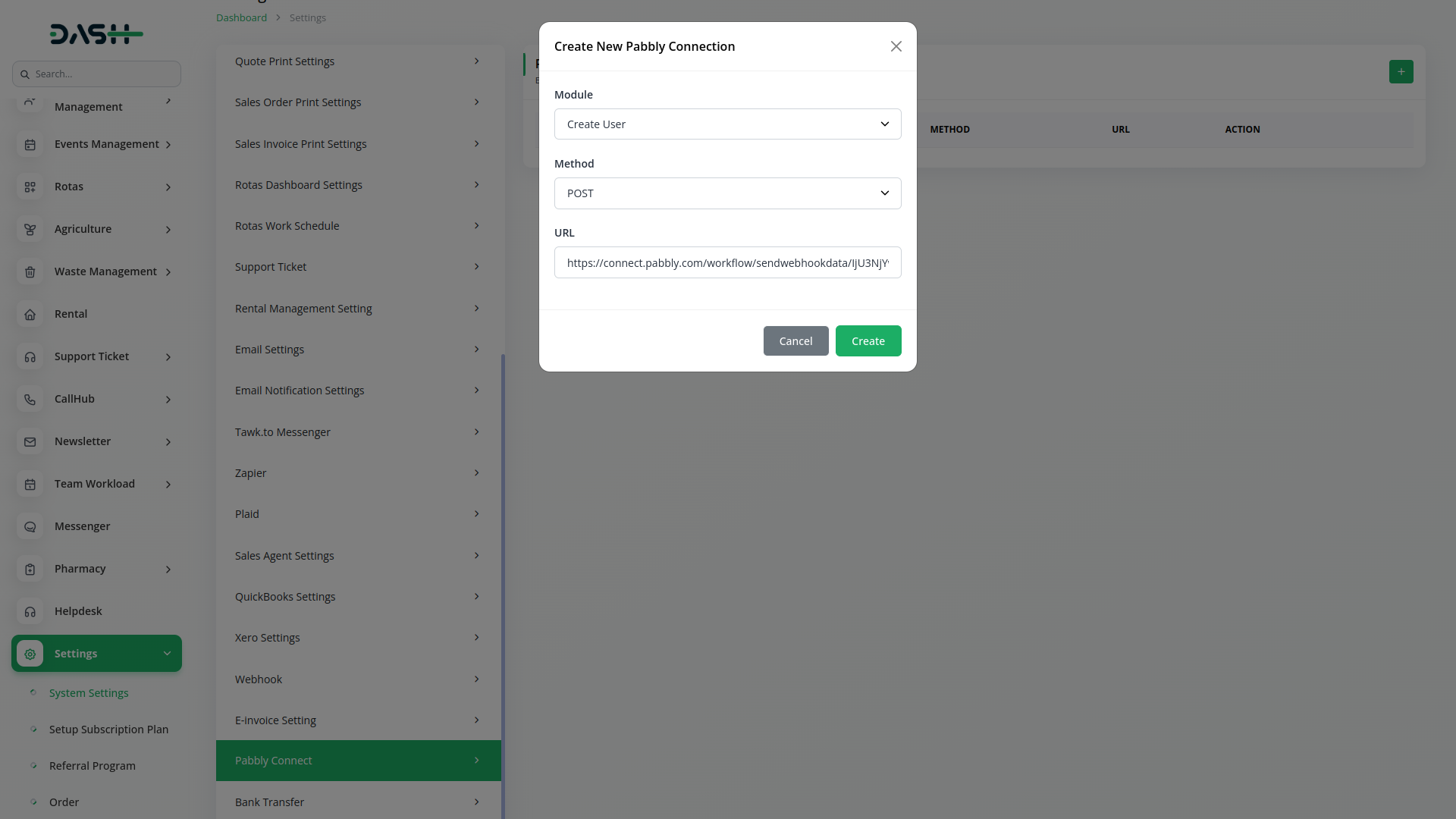 Pabbly Connectin Dash SaaS Pabbly Connect Dash Saas