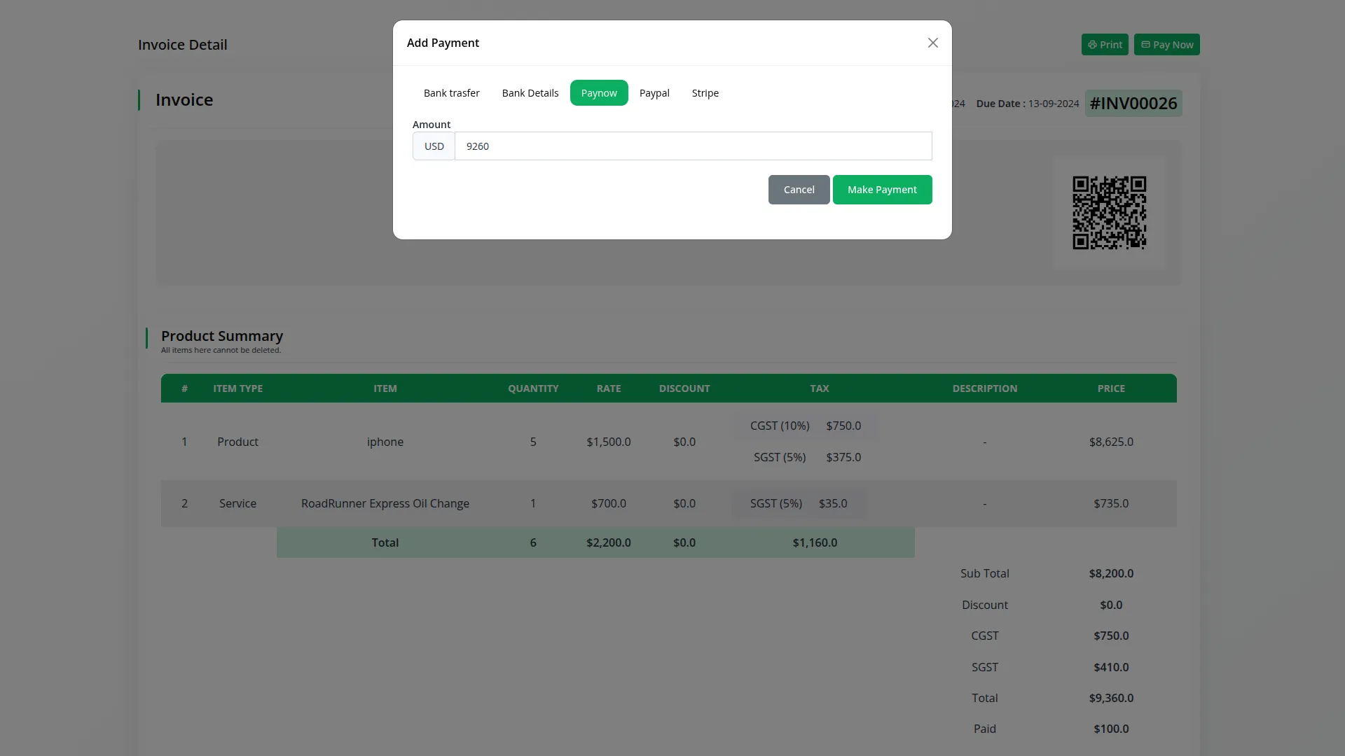 Paynow Payment