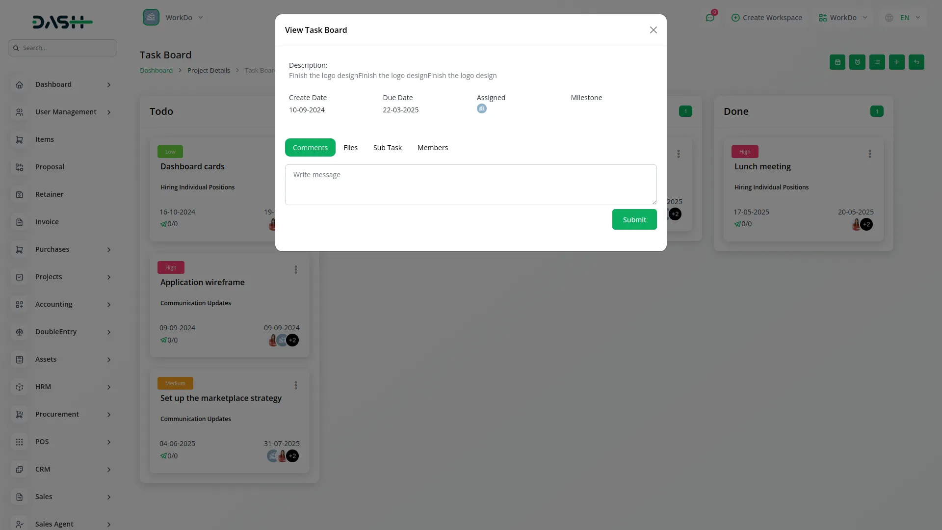 Project Template Project Template