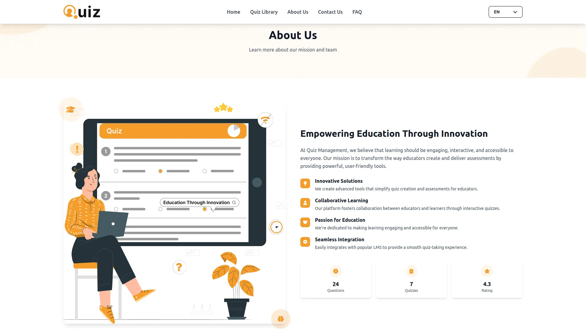 quiz management