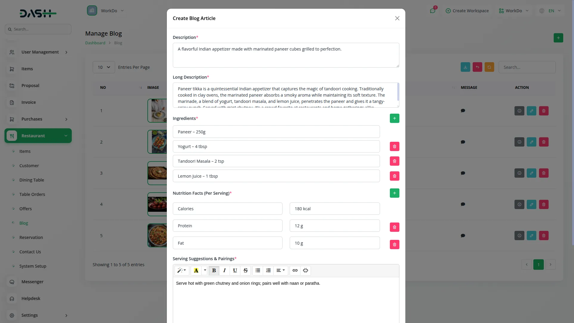 Workflow Integration