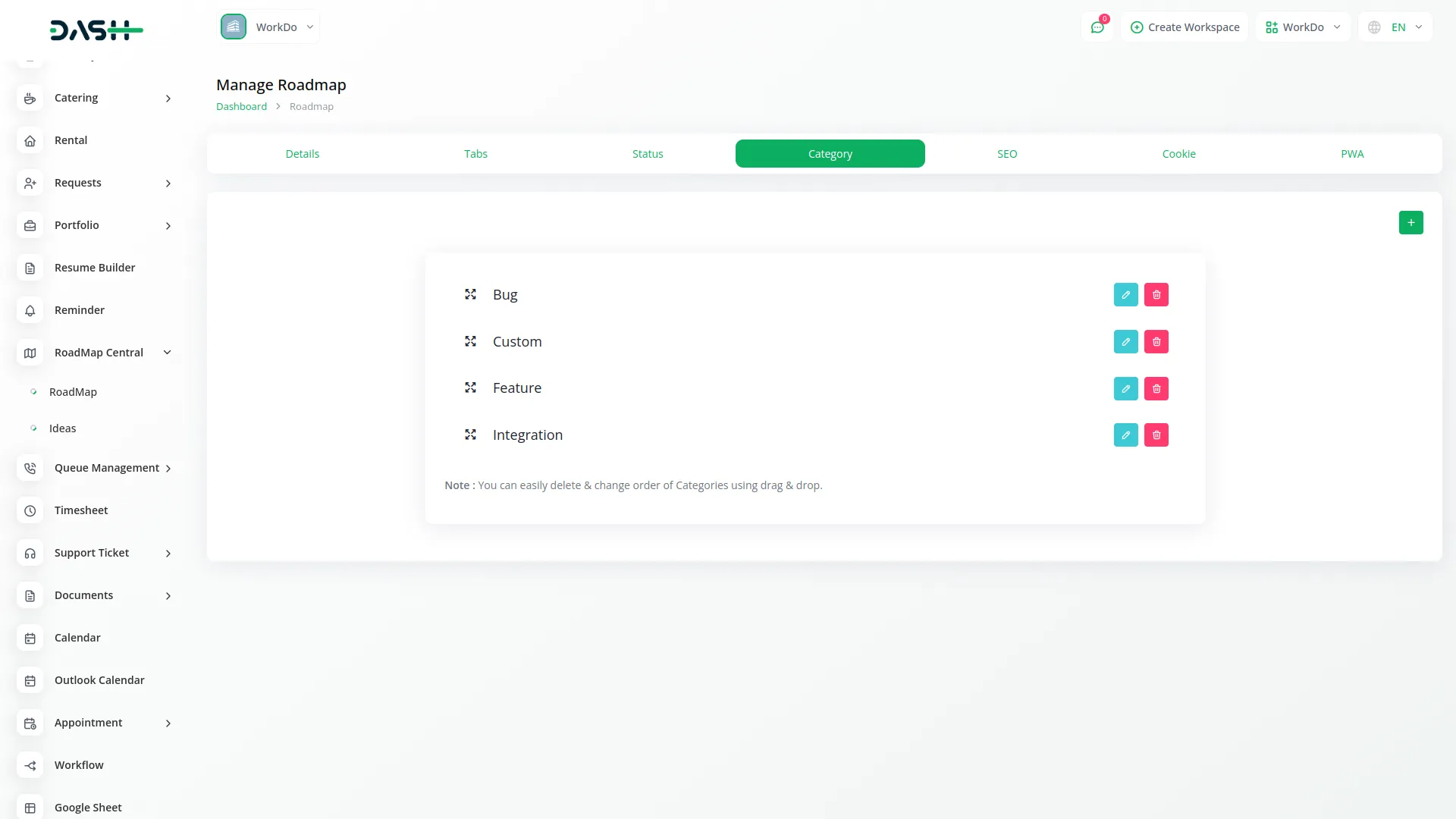 Roadmap Central
