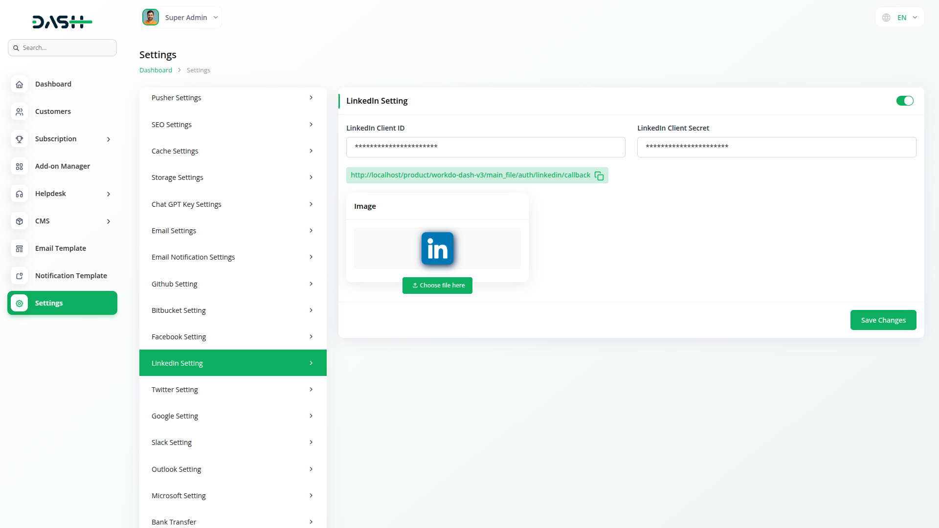 Sign-In With Linkedin