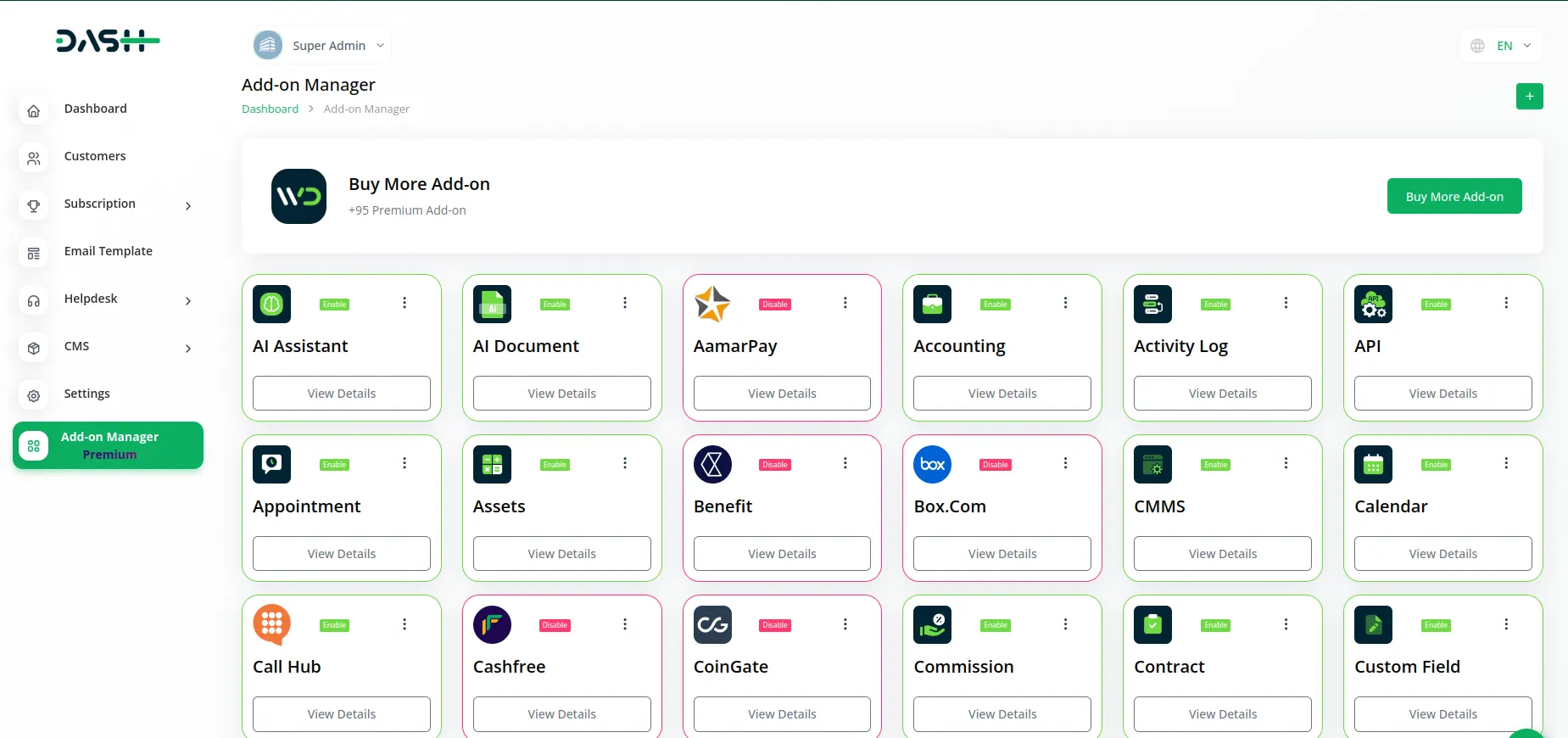 Workflow Integration In Dash Saas