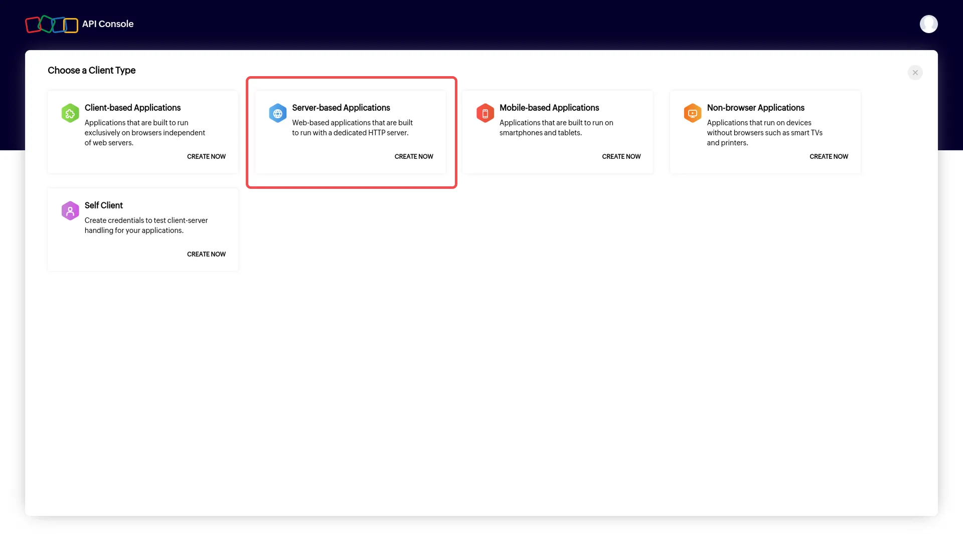 How to Generate Credentials in Zoho