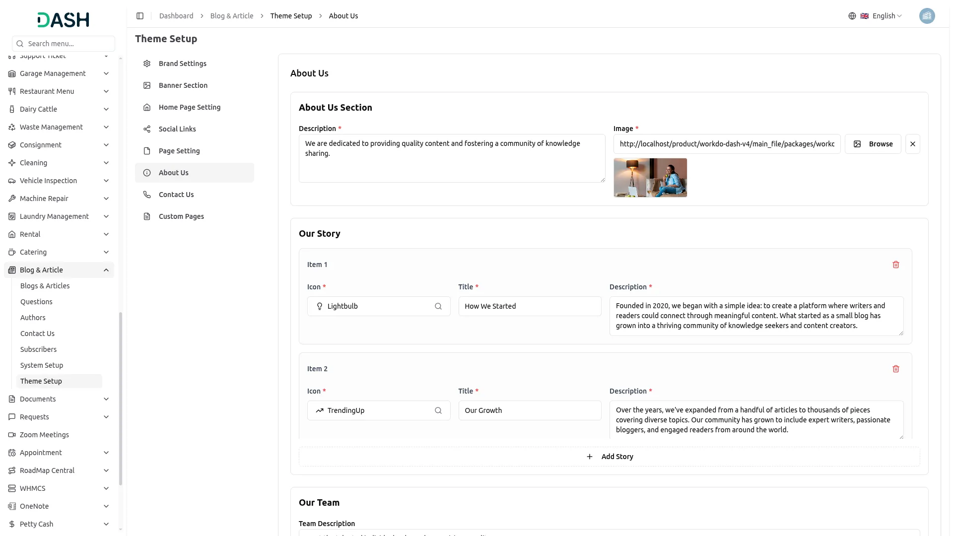 Blog And Article