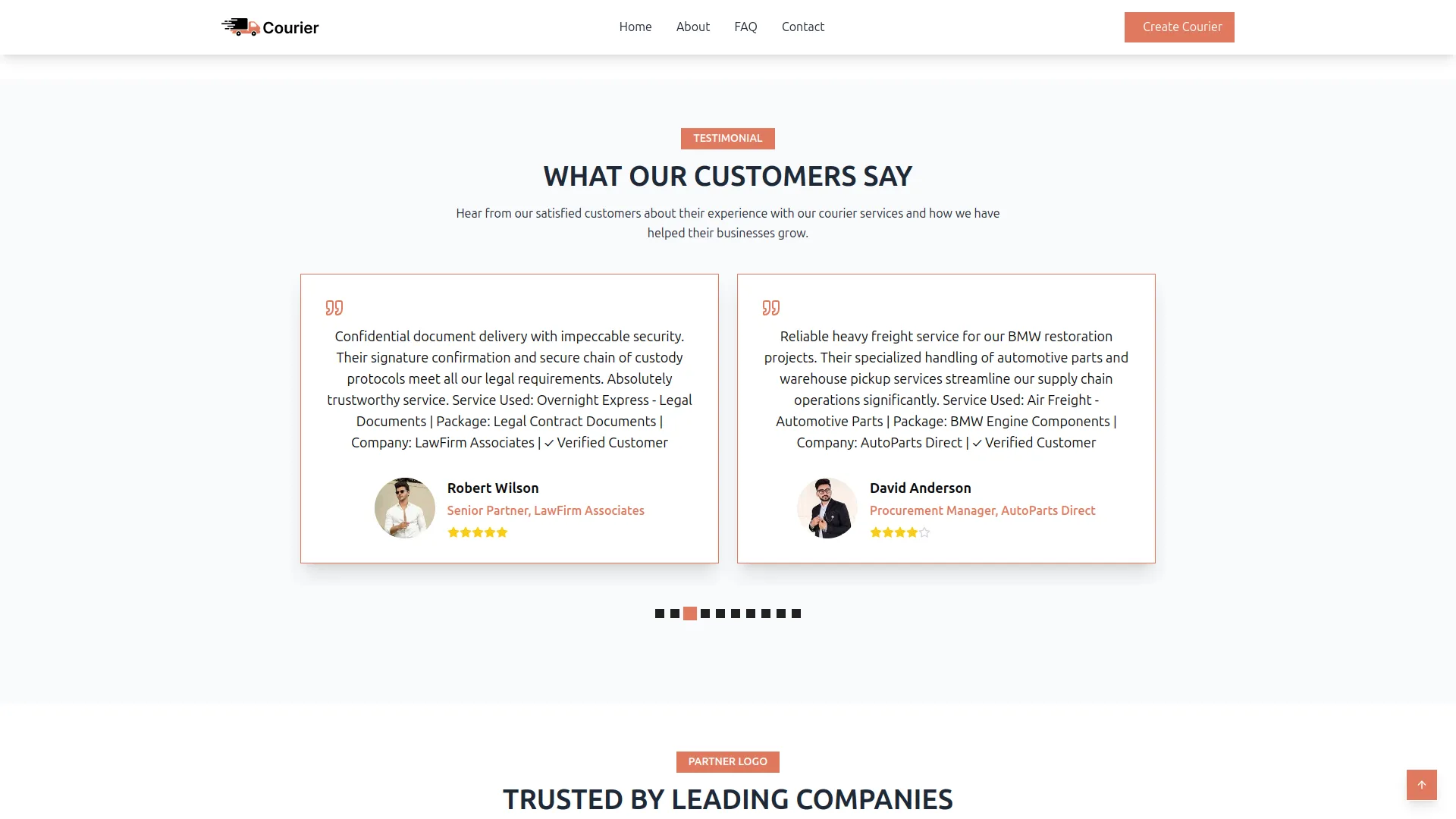 Courier Management