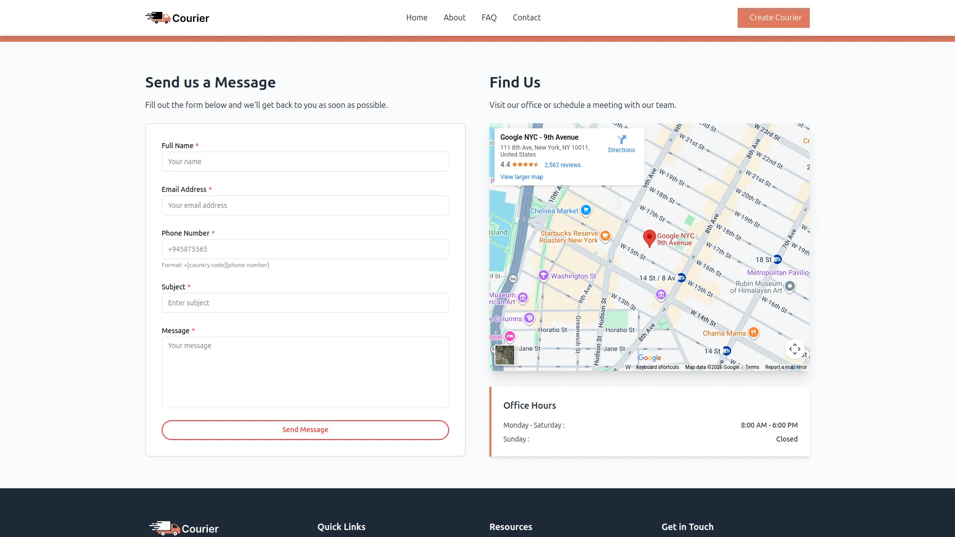 Courier Management