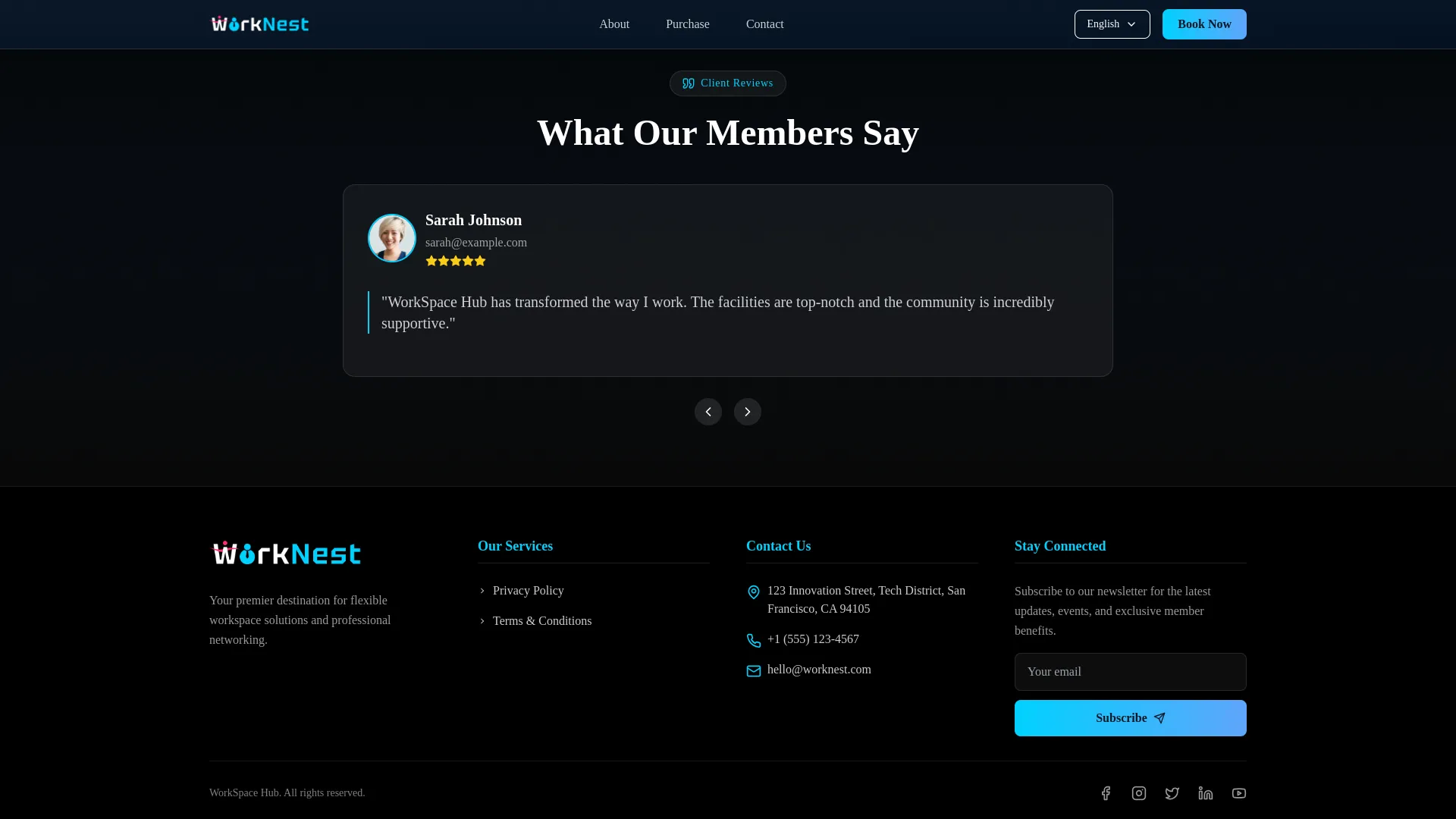 Coworking Space Management