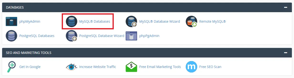 Database Setup