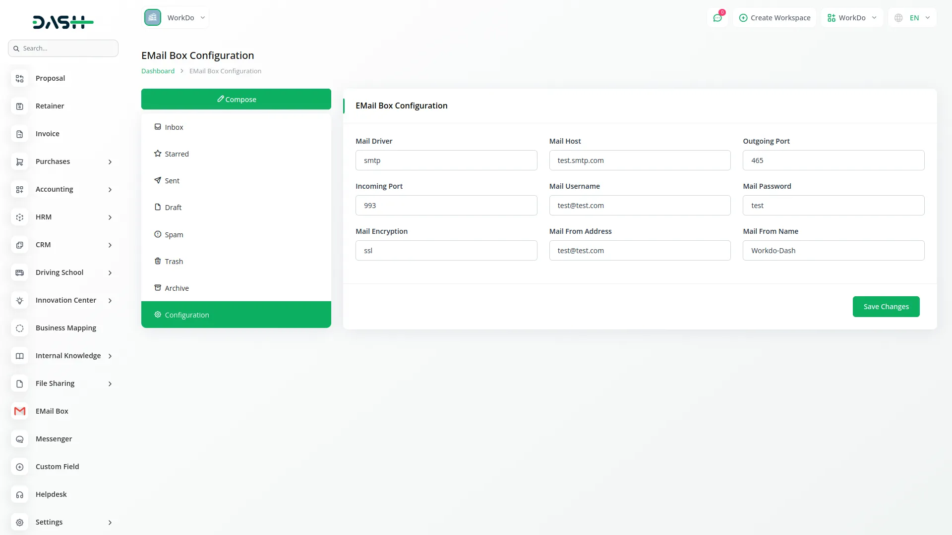 emailbox